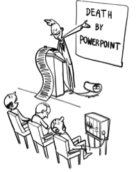 Präsentationen die zum Abschluss führen