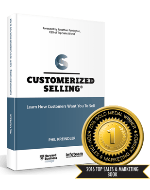 Customerized Selling - 2016 Top Sales and Marketing Book